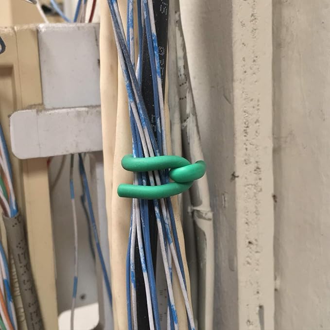 GiftExpress Pack of 6 Garden Soft Wire Tie, 32.8' ea. Garden Plant Tie, Light Duty Flexi Tie, Plant Twist Ties