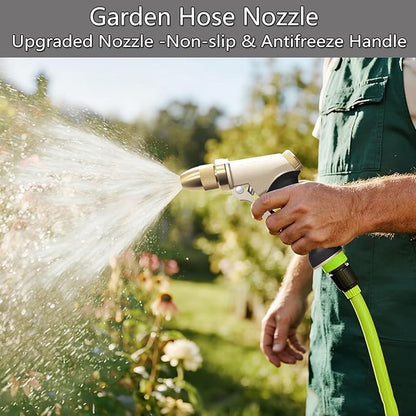 Heavy Duty High Pressure Garden Hose Nozzle, adjustable spraying mode Metal Water Hose Nozzle for Car Washing, Yard Plant Watering, Pets & Windows