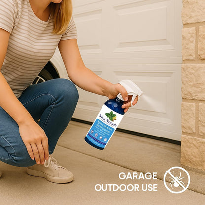 Spider Defense – Natural Spider Repellent Indoor & Outdoor, Peppermint Oil Spray for Home, Cabins, Garages, RVs & Commercial Use – Eco-Friendly Pest Control, 16oz Made in USA