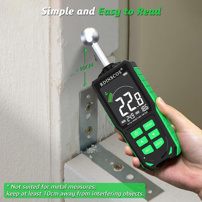 Pinless Moisture Meter for Drywall for Wood and Wall; Ball type Moisture Readers