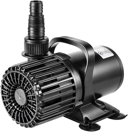 VIVOSUN 1600 GPH Submersible Water Pump, 100W Pond Pump, Ultra Quiet Aquarium Pump with 15FT. Lift Height for Pond, Waterfall, Fish Tank, Statuary, Hydroponic