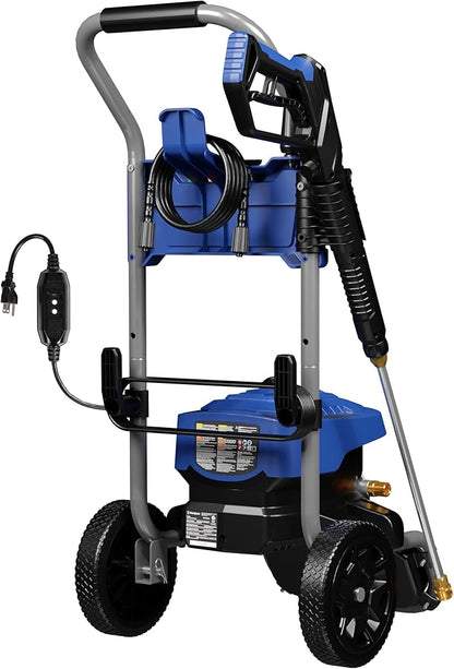Westinghouse WPX2300e Electric Pressure Washer, 2300 Max PSI and 1.76 Max GPM, Induction Motor, Onboard Soap Tank, Spray Gun and Wand, 5 Nozzle Set, for Cars/Fences/Driveways/Homes/Patios/Furniture