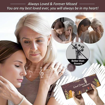 Memorial Gifts for Loss of Love one, 25''Memorial Wind Chimes of Sympathy Gifts for Loss of Love one, Bereavement, Condolence, Remembrance Gifts,Windchimes in Memory