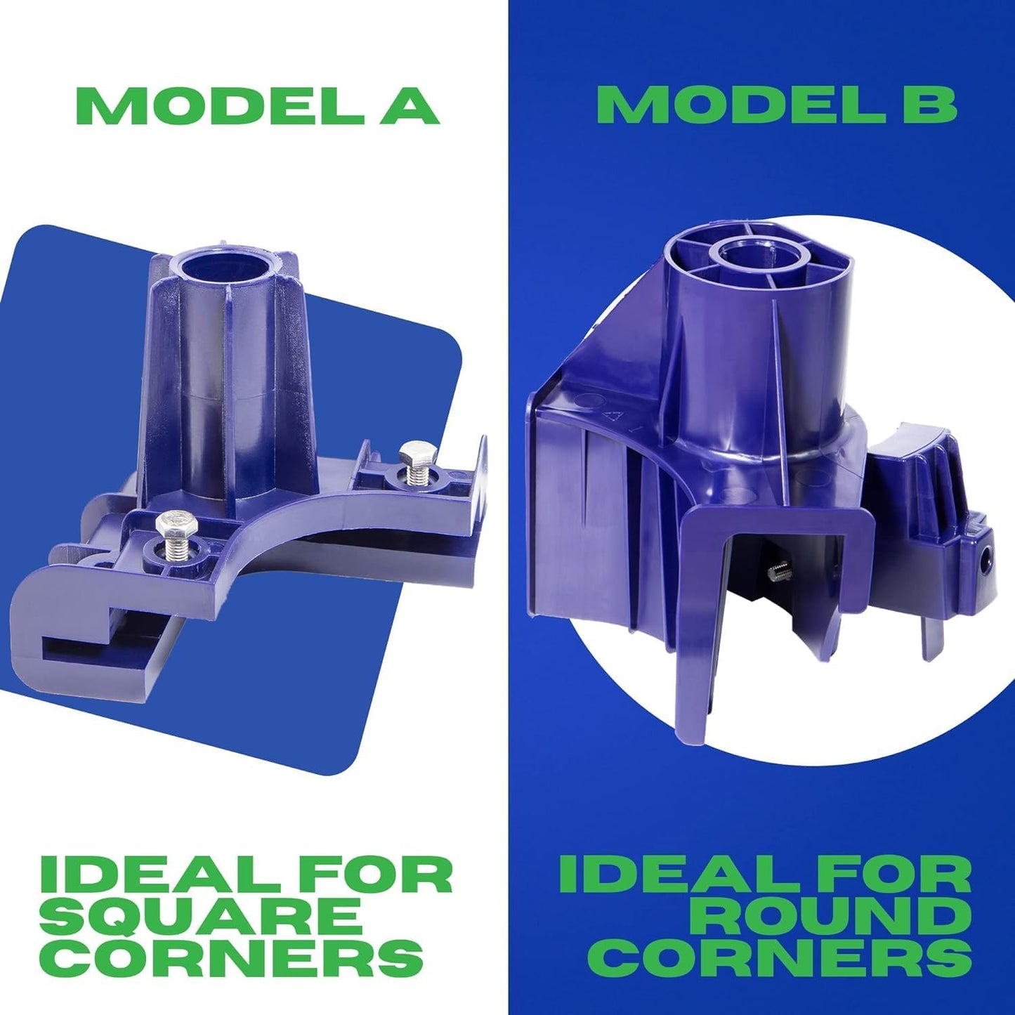 Trim Daddy Trellis System Support Kit (Model B) - for Climbing Plants | Round Corner | Ideal for Hydroponics Growing System, Greenhouse & Garden