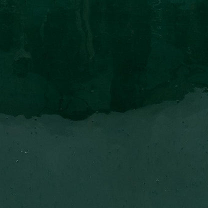 Sunnydaze Large Ceramic Plant Pot - Round Outdoor Glazed Ceramic Planter Pot with Drainage - Chalet -Dark Green - 14.5"