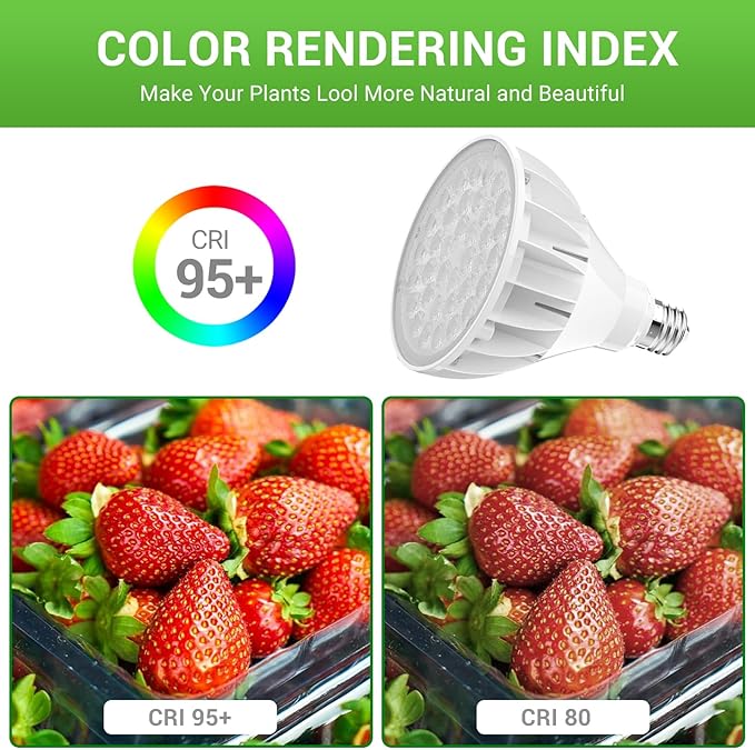 RDJ Bouns Hanging Grow Lights for Indoor Plants, 26W Full Spectrum 4H/8H/12H Timer Switch, 16.4FT Power Cord, Plug in Pendant Grow Light with Adjustable Pulley for Plants, Gifts for Gardening Lovers