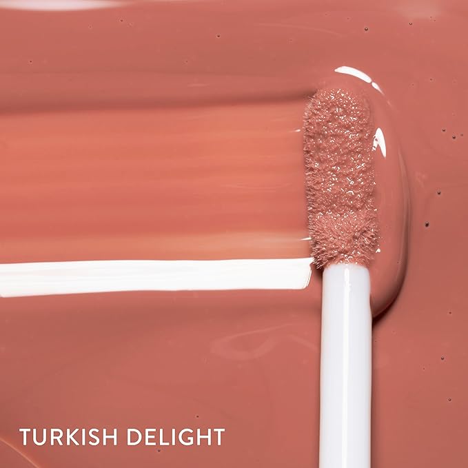 LAURA GELLER NEW YORK Color Luster Lip Gloss - Turkish Delight | Non-Sticky Lip Gloss Treatment with Sheer High-Shine Color