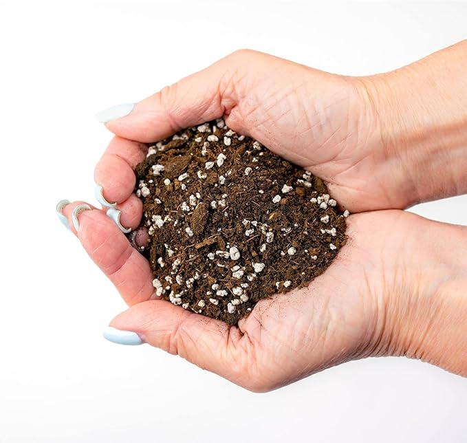 Gardenera House Plant and Tropical Plant Potting Soil - Re-Potting Soil for All Types of Indoor House Plants - 3 Quart Bag