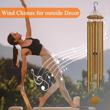 Large Wind Chimes for Outside Deep Tone, 65" Deep Tone Wind Chimes for Outside Porch Garden Patio Balcony Memorial Room Decor, Memorial Sympathy Gift for Loss of Loved One
