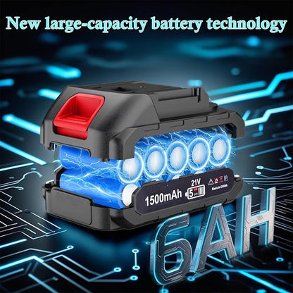 Weed Wacker Cordless Adjustable Weed Eaters 3 in 1 Electric String Trimmer Lawn with Two Battery with Charger Comes with Multiple Blades for Yard,Green,Garden(Black)