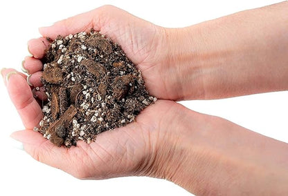 Gardenera Premium Brown Mulch - Transform Your Landscape with Natural Elegance - 1 Quart