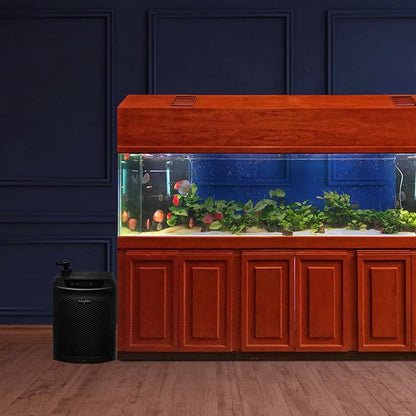 ACTIVEAQUA Hydroponic Water Chiller w/Boost Function, 0.25 HP - Adjustable Cooling System for 40-92 Gallon Reservoirs, Pure Titanium Evaporator Cooler for Aquaponics, Cold Plunge Baths & Aquariums