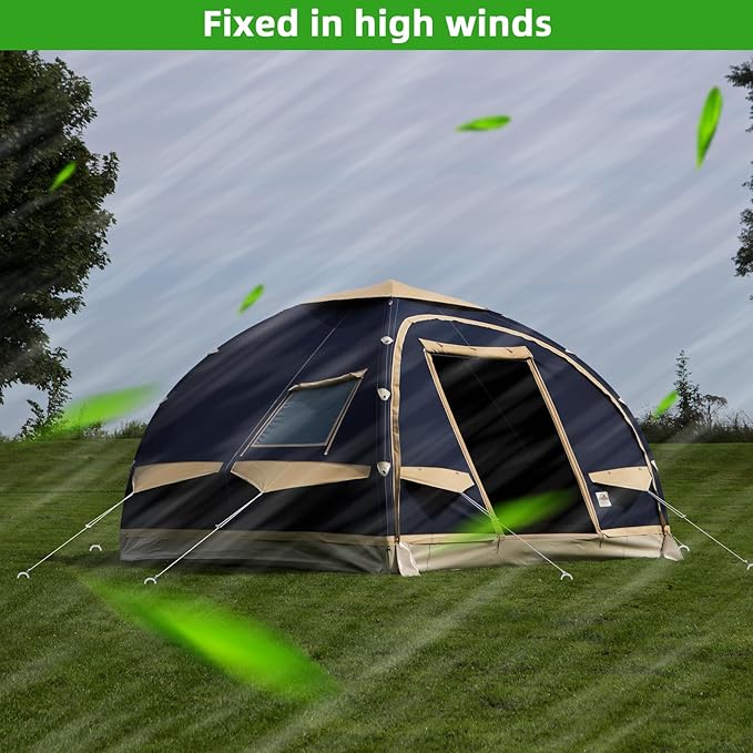 Trampoline Stakes Anchors High Wind 16inx10mm Galvanized U Hook 4pcs Rebar Stakes – Heavy Duty Ground Anchors for Trampoline,Yard & Inflatable,Landscape Metal Stakes for Outdoor Decorations