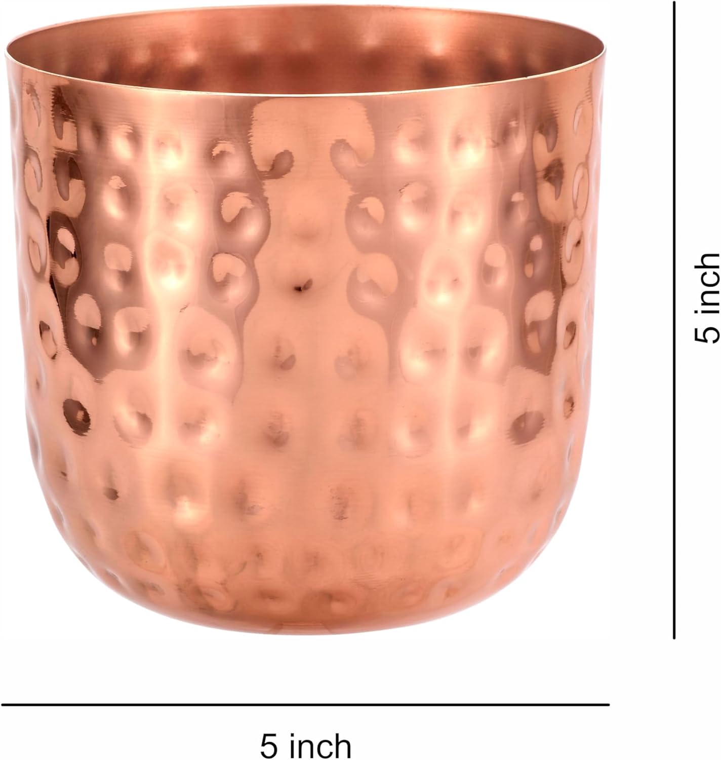 Glytterati- Indoor Watering Can and Planter with Plate.