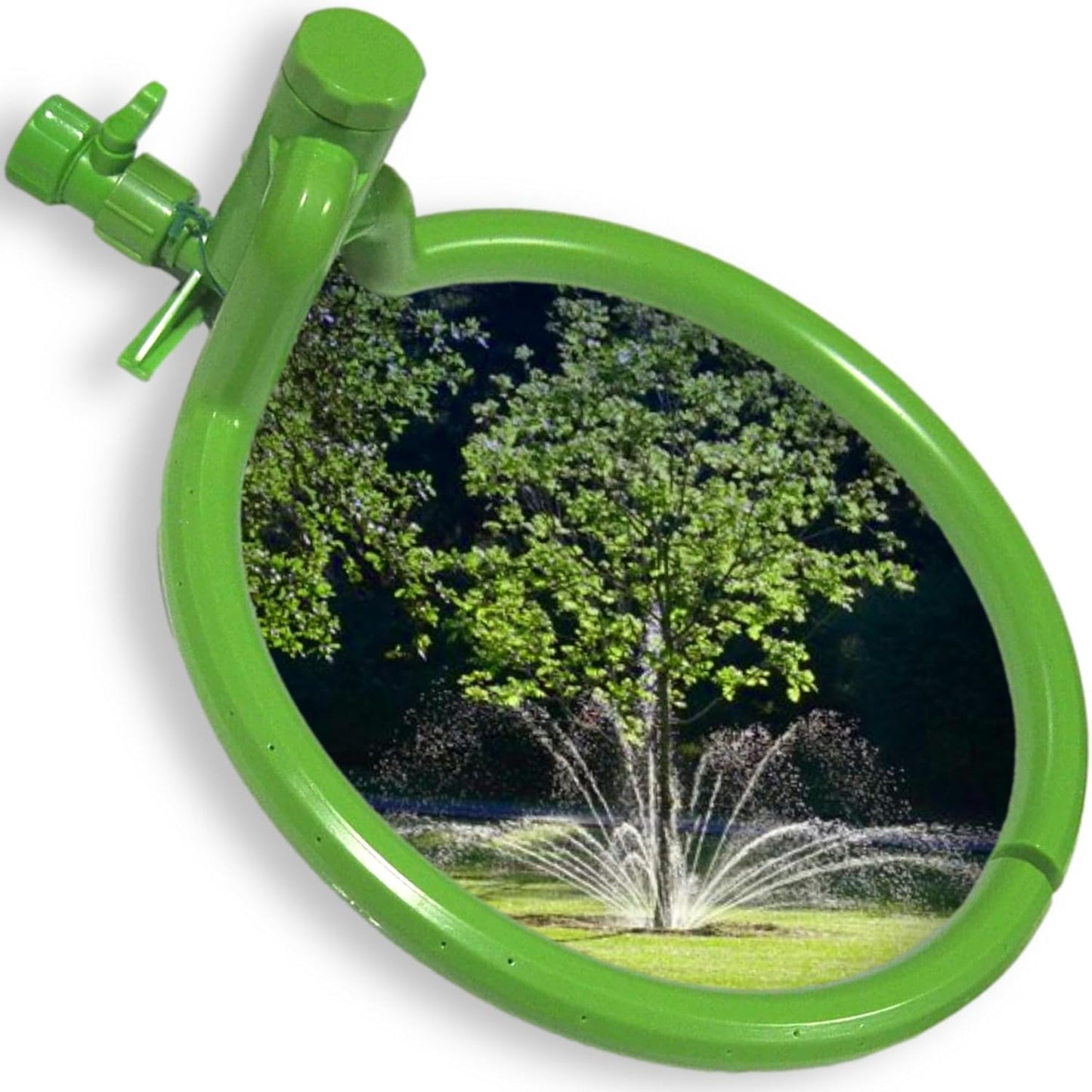 Tree Sprinkler with 360° Outward Direction, Water Sprinkler for Trees That Reaches The Nutrition Zone for Tree Root Watering (15")