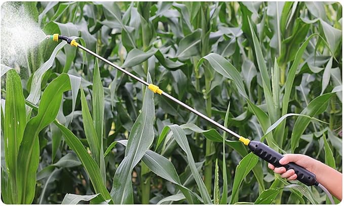 2Gallon Electric Watering Can, VidaGardening, Ideal for Pest Control, Watering, Fertilizer Sprayer, Chemical Sprayer, Car Washing, PE, 4hours Battery Life (2Gal Green)