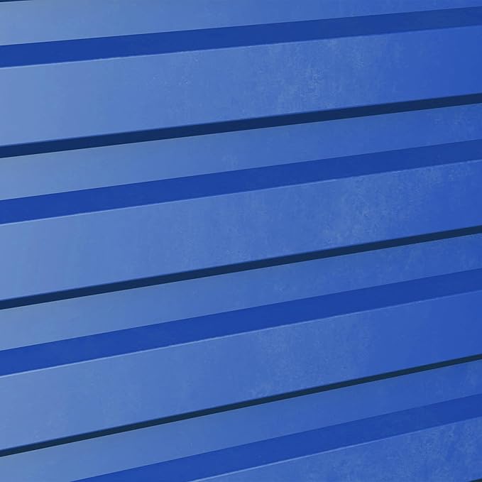 FOOWIN 4pcs 6x3x2ft Galvanized Raised Garden Bed, Planter Raised Garden Boxes Outdoor, Large Metal Raised Beds for Gardening, Garden Bed for Vegetables, Flowers, Herb,269 Gallon Capacity, Royal Blue