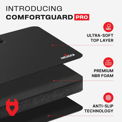 NoCry Extra Thick Professional Garden Kneeling Pad — Heavy Duty Anti-Slip Coating, Ultra Soft High Density Foam Cushion, Water & Dirt Resistant, Shock Absorbent Garden Kneeler