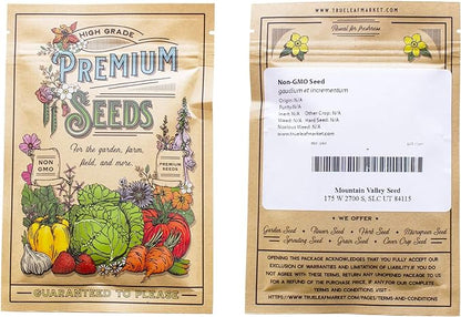 Arivka Pea Garden Seeds - 25 g Packet ~130 Seeds - Non-GMO Green Pea Seeds - Microgreens & Cover Crop - AKA: Arivka Field Pea