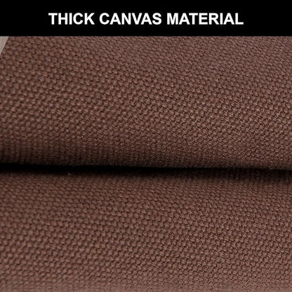 Multi-Functional Men's Tool Apron, Multi-Pocket Canvas Apron, Woodworking, Mechanic, Blacksmith, Waiter Work Apron