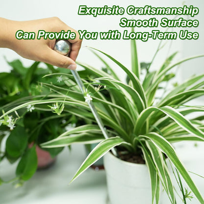 10"x Diameter 0.27" Soil Probe Stainless Steel Soil Sampler Probe Soil Moisture Probe for Plants No Batteries Required Moisture Meter for Plant Garden Farm Soil Sampling