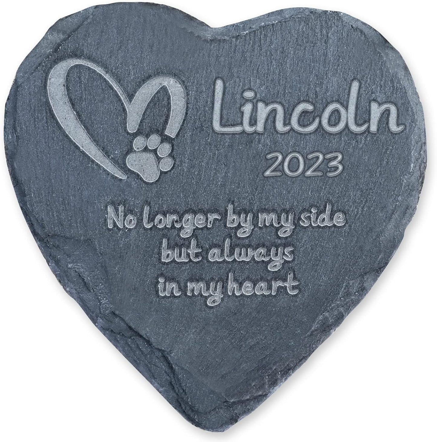 Dog Loss Gifts - Personalized Memorial Stones for Dogs, Sympathy Gifts for Pet Bereavement