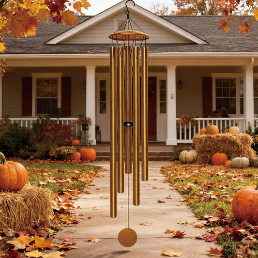 Large Wind Chimes for Outside Deep Tone, 65" Deep Tone Wind Chimes for Outside Porch Garden Patio Balcony Memorial Room Decor, Memorial Sympathy Gift for Loss of Loved One