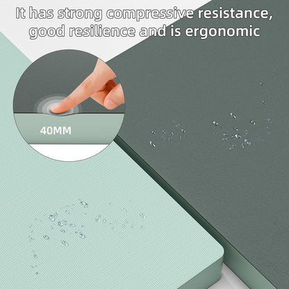 Yoga kneeling mat, 1.5inch Thick,Knee Push-ups, Plank Support & Yoga Elbows/Knees Mat Provides Cushion for Kneeling & Elbows