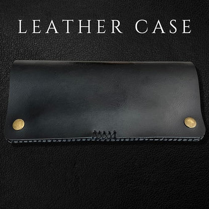 Saki Shears Tanto - Professional 6.5" Hair Cutting Scissors Set Includes Thinning Shears and Leather Case