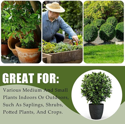 8 Pcs Plant Covers Frost Protection Bag 39.3" x 39.3" Winter Reusable Plants Jacket with Drawstring Shrub Protection Wraps Bags Frost Blanket for Winter Outdoor Garden Plants