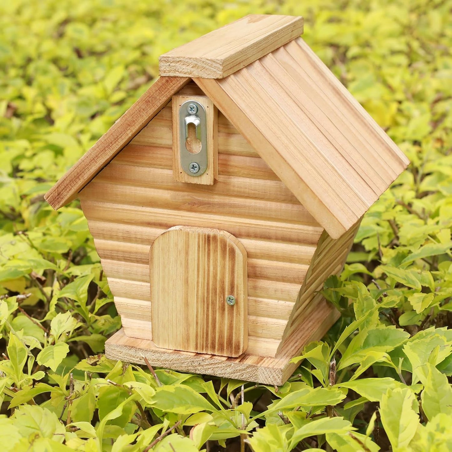 STARSWR Bird House Outside Clearance,Outdoor Birdhouse for Bluebird Finch Cardinals,Hanging Wooden Bird Houses, Easy to Clean, Ventilation.