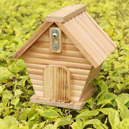 STARSWR Bird House Outside Clearance,Outdoor Birdhouse for Bluebird Finch Cardinals,Hanging Wooden Bird Houses, Easy to Clean, Ventilation.