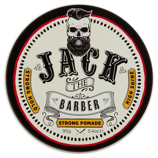 Pomade, Firm All-Day Hold, High Shine for Classic Styling, Easy to Wash Out, Vegan and Mineral Oil-Free, For All Hair Types