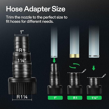 VIVOSUN 2700 GPH Submersible Water Pump, 120W Pond Pump, Ultra Quiet Aquarium Pump with 15FT. Lift Height for Pond Waterfall, Fish Tank, Statuary, or Hydroponics