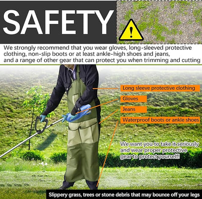 10 Inch Steel Wire Rotary Brush Cutter Trimmer Head Sets Weed Blade Cutter with Adapter Kit Compatible with Stihl, Husqvarna,String Trimmers, Gardening Lawnmower, Moss Grass Rust Removal