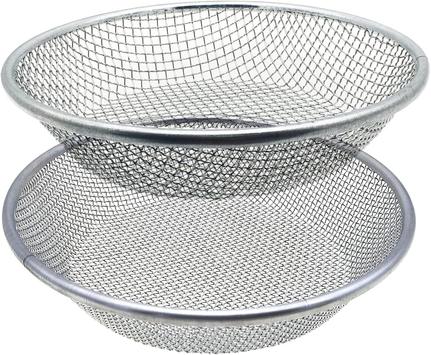 2PCS Soil Sifter for Gardening, Rock Sifter for 5gallon,Compost Sifter Dirt Sifter,Captures Dirt Rocks Sawdust