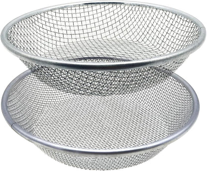 2PCS Soil Sifter for Gardening, Rock Sifter for 5gallon,Compost Sifter Dirt Sifter,Captures Dirt Rocks Sawdust