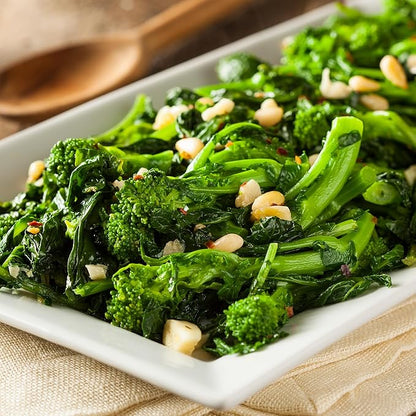 Back to The Roots 100% Organic Heirloom Seeds - Broccoli Raab Value Pack (400mg Total)