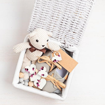 Heart Seed Paper – 50pcs Large Magenta Plantable Wildflower, Writable & Plantable Gift for Moms, Plant Lover, & Teachers, Ideal for Weddings, Baby Shower, Memorial, & Celebrations