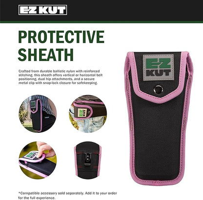 EZ Kut Heavy Duty Pruners Ratchet Hand Pruner with Ratcheting Action Great Garden Hand Tool Clippers Gardening pruners arthritis tools Ratcheting Anvil Hand Pruner Pruning Shears Heavy Duty Since 1988