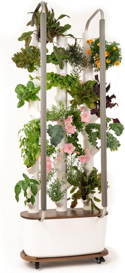 Gardyn Home Dolly - Mobile Rolling Cart for Hydroponics Growing System Kit & Indoor Garden Tower - Easily Move Your Hydroponic Systems While Protecting Your Floors from Water Drops, Scratches, & Marks