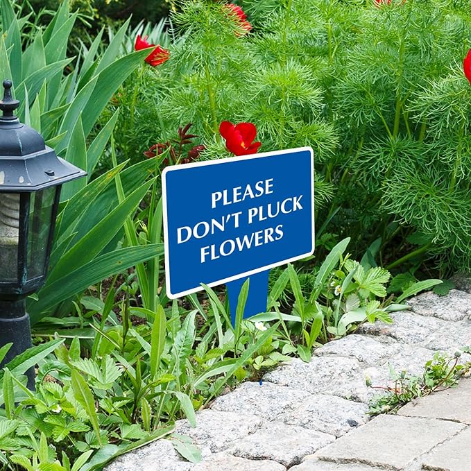 SmartSign Custom Yard Stake Sign - Add Your Message, 12"x15", 120 mil Aluminum Composite with Overcoat for Outside, Rectangular Shape with Integrated Ground Stakes, Reflective Option, USA-Made