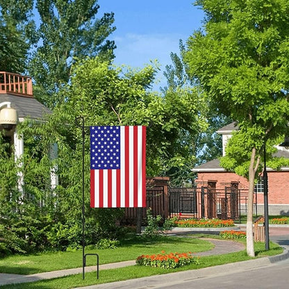 Custom American Garden Flag for Outdoor Personalized American Yard Flags Decor Customized Flag Add Your Own Picture/Text House Lawn Banner Double Sided Home Wall Decoration 12.5x18 28x40
