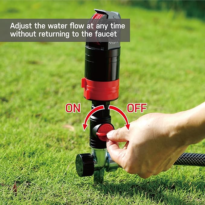 Eden 96998 1/2 Inch Zinc Flow-Through Lawn Sprinkler Spike Base (3-Pack); Sprinkler Heads Sold Separately