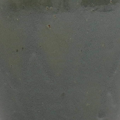 Sunnydaze Large Ceramic Plant Pot - Round Outdoor Glazed Ceramic Planter Pot with Drainage - Chalet - Gray - 14.5"