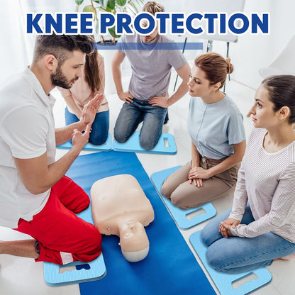 Riakrum 40 Pcs Garden Kneeling Pad Garden Knee Pads Thick Foam Knee Mat Waterproof Knee Cushions for Kneeling Multi Functional Kneeler for Praying, Gardening, Baby Bath, Yoga, 15.4 x 6.7 Inch