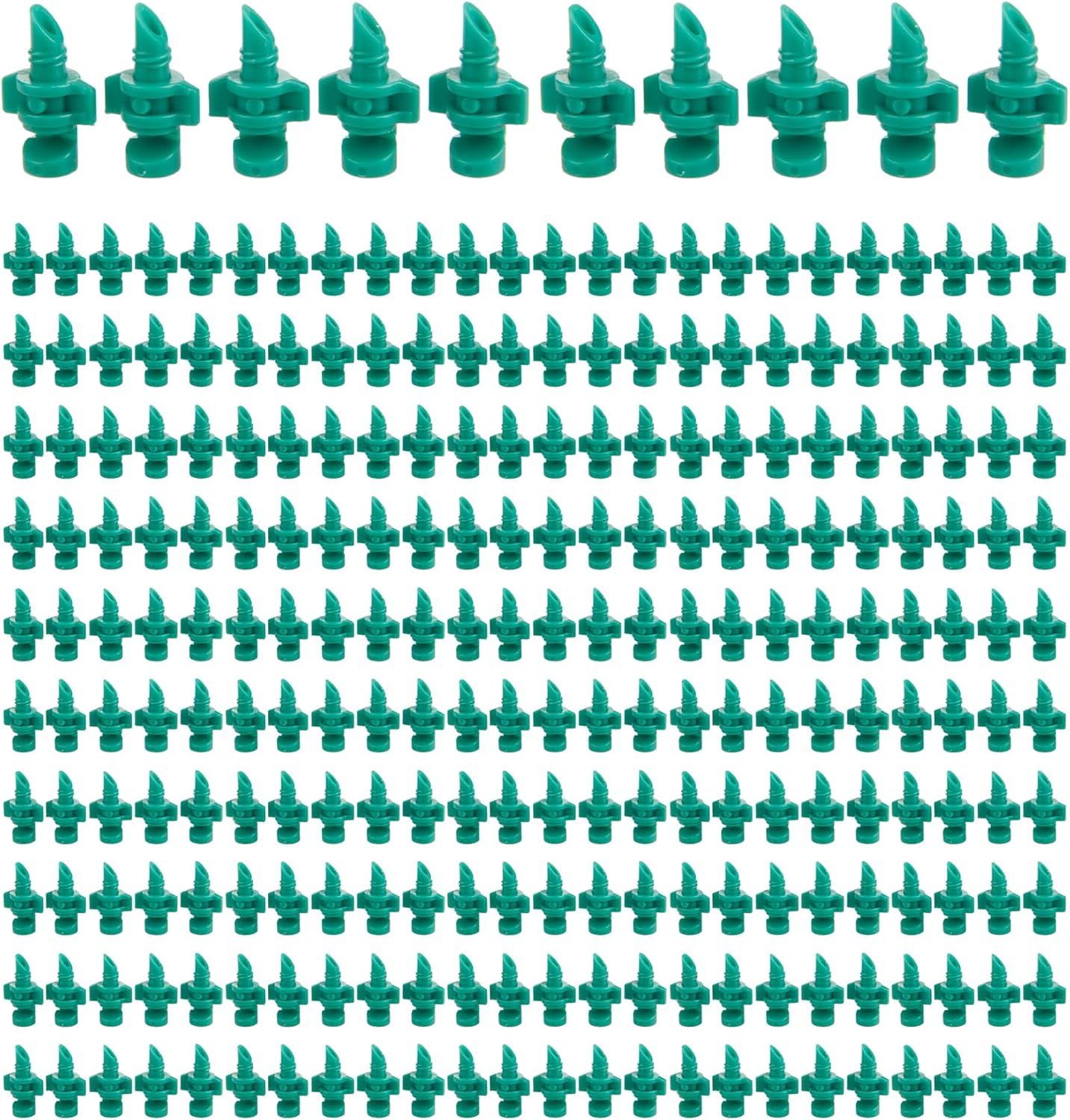 250PCS 180 Degree Misting Nozzle Irrigation, Sprinklers Sprayer for Garden Irrigation System, Micro Sprayer Refraction Automizing Drippers