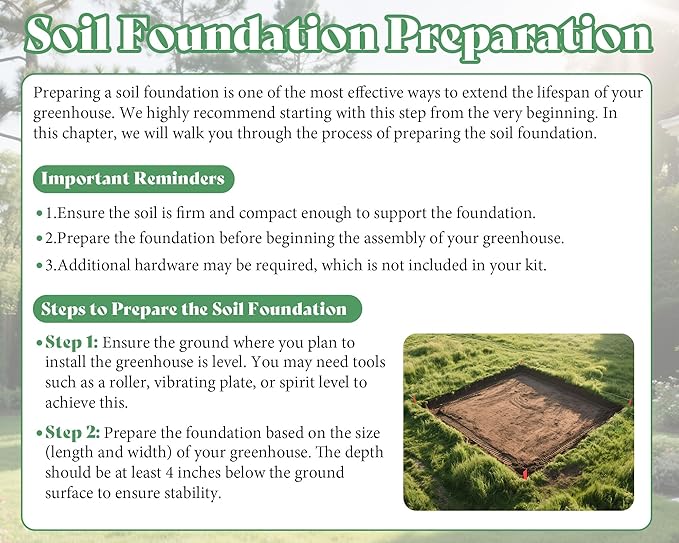 AMERLIFE 44x10x7.5 FT Tunnel Greenhouse for Outdoors, Extra Large Walk in Greenhouse with Galvanized Steel Frame, Premium PE Cover & Film Clips, Swing Door, Green