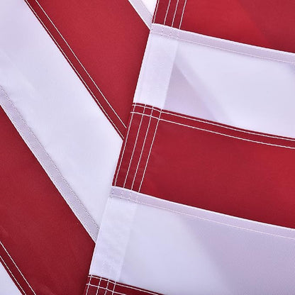 American Flag 4x6 FT, US Flags USA High Wind with Embroidered Stars, Sewn Stripes, Brass Grommets, Durable USA Flag Outdoor Outside