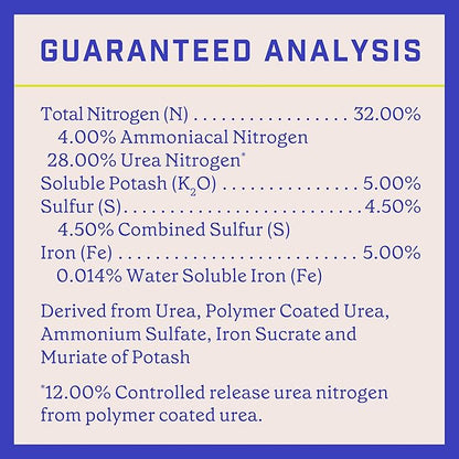 Pennington Full Season Lawn FERT 12M 32-0-5 RF 35/33.6LB